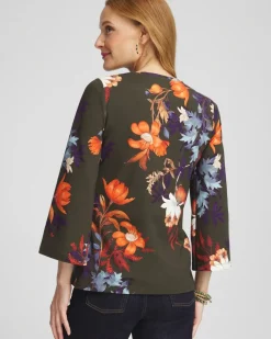 Cheap Autumn Embroidered Sequin Tee Tops