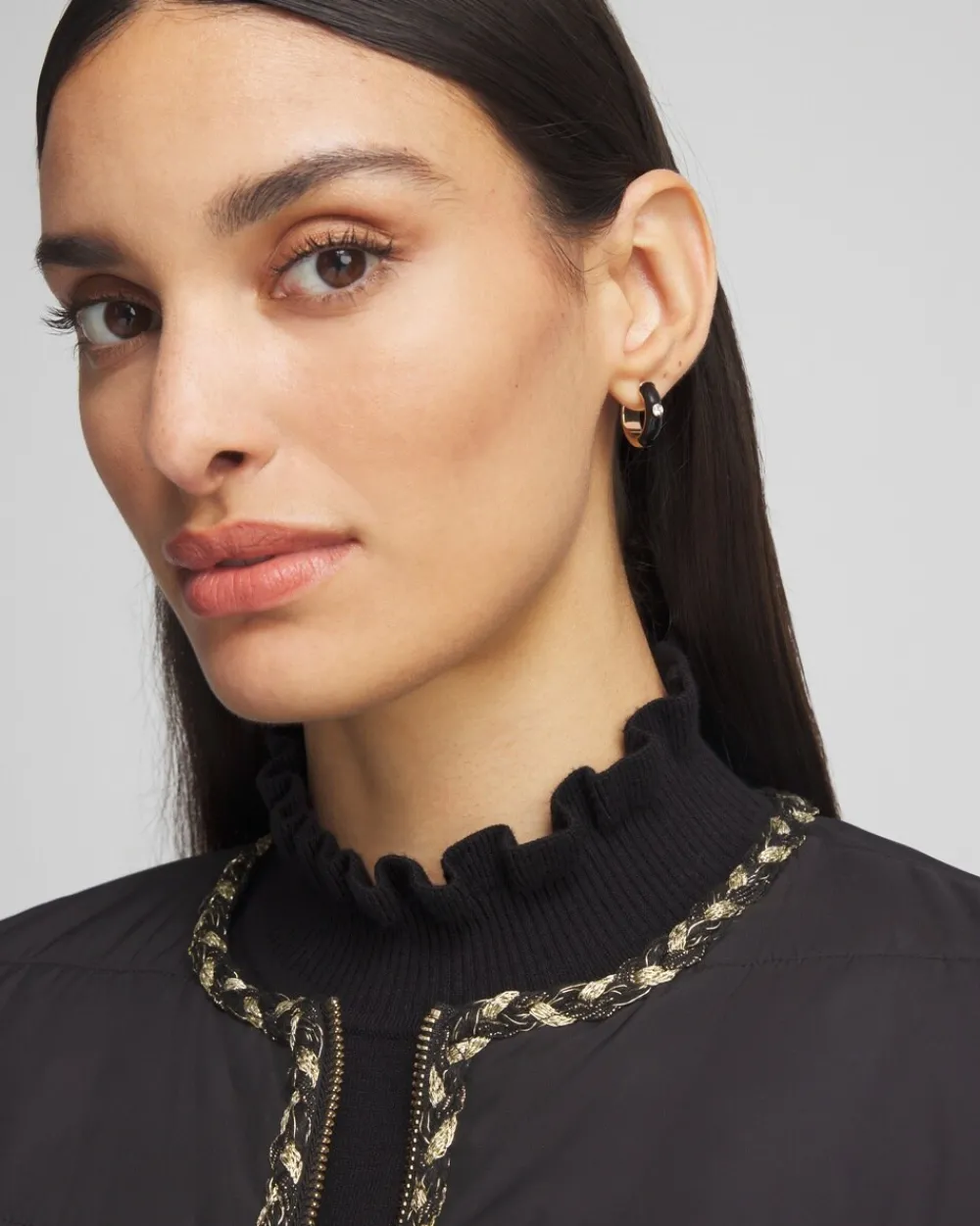 Outlet Black & Gold Earrings Gift Set Earrings
