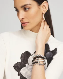 Cheap Black Box Chain Bracelet Bracelet Stacking
