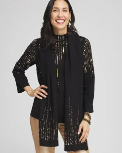 New Embellished Scarf Cold Weather Accessories | Scarves