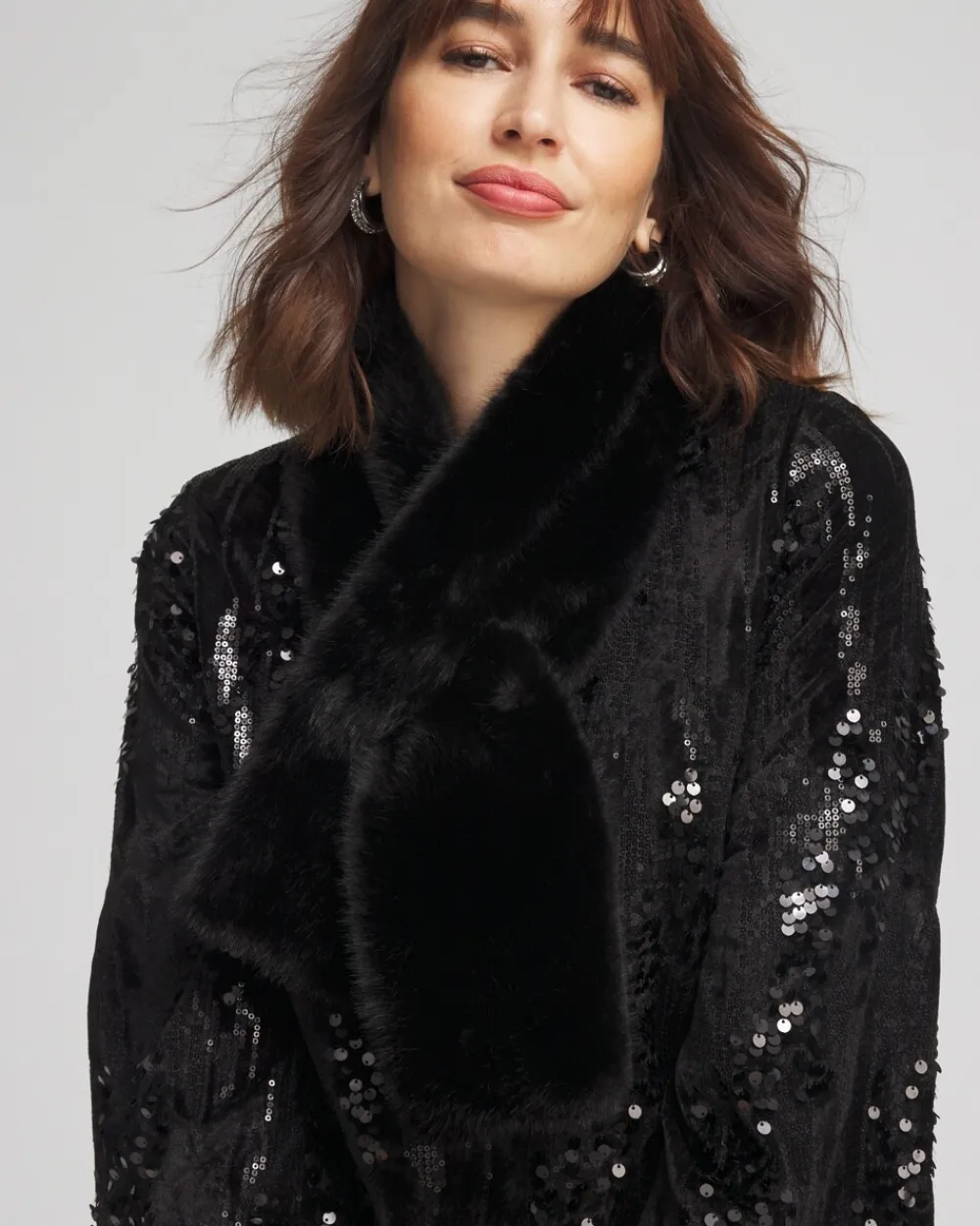 Cheap Faux Pull-through Scarf Cold Weather Accessories | Scarves