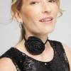 Online Flower Tie Choker Necklace Necklaces