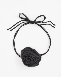 Online Flower Tie Choker Necklace Necklaces