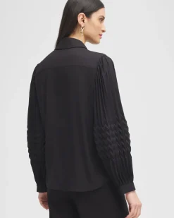 Best Label™ Pleated Blouse Tops