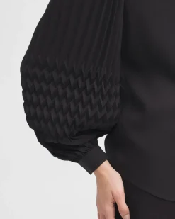 Best Label™ Pleated Blouse Tops