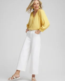 New Braided Trim Top Tops