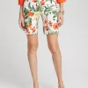 Sale Brigitte 7" Orchid Print Shorts Pants