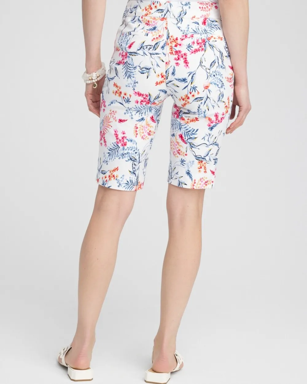 Clearance Brigitte 10" Sea Life Print Shorts Pants