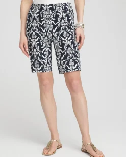 Outlet Brigitte 10" Swirl Print Shorts Pants