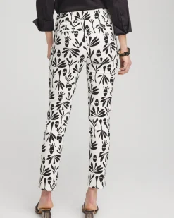 Discount Brigitte Artisan Print Ankle Pants Pants