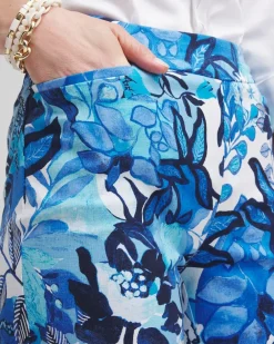Store Brigitte Cool Floral Capri Pants Pants