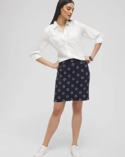 Best Sale Brigitte Embroidered Skort Pants