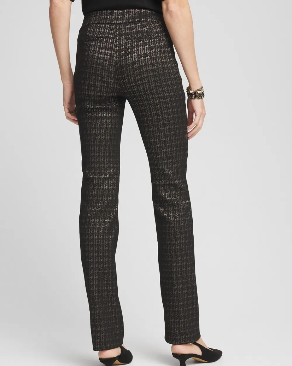 New Brigitte Metallic Tiles Pants Pants | Matching Sets