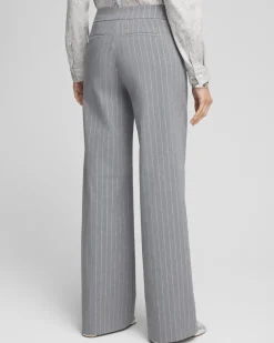 Cheap Brigitte Pinstripe Wide Leg Pants Pants