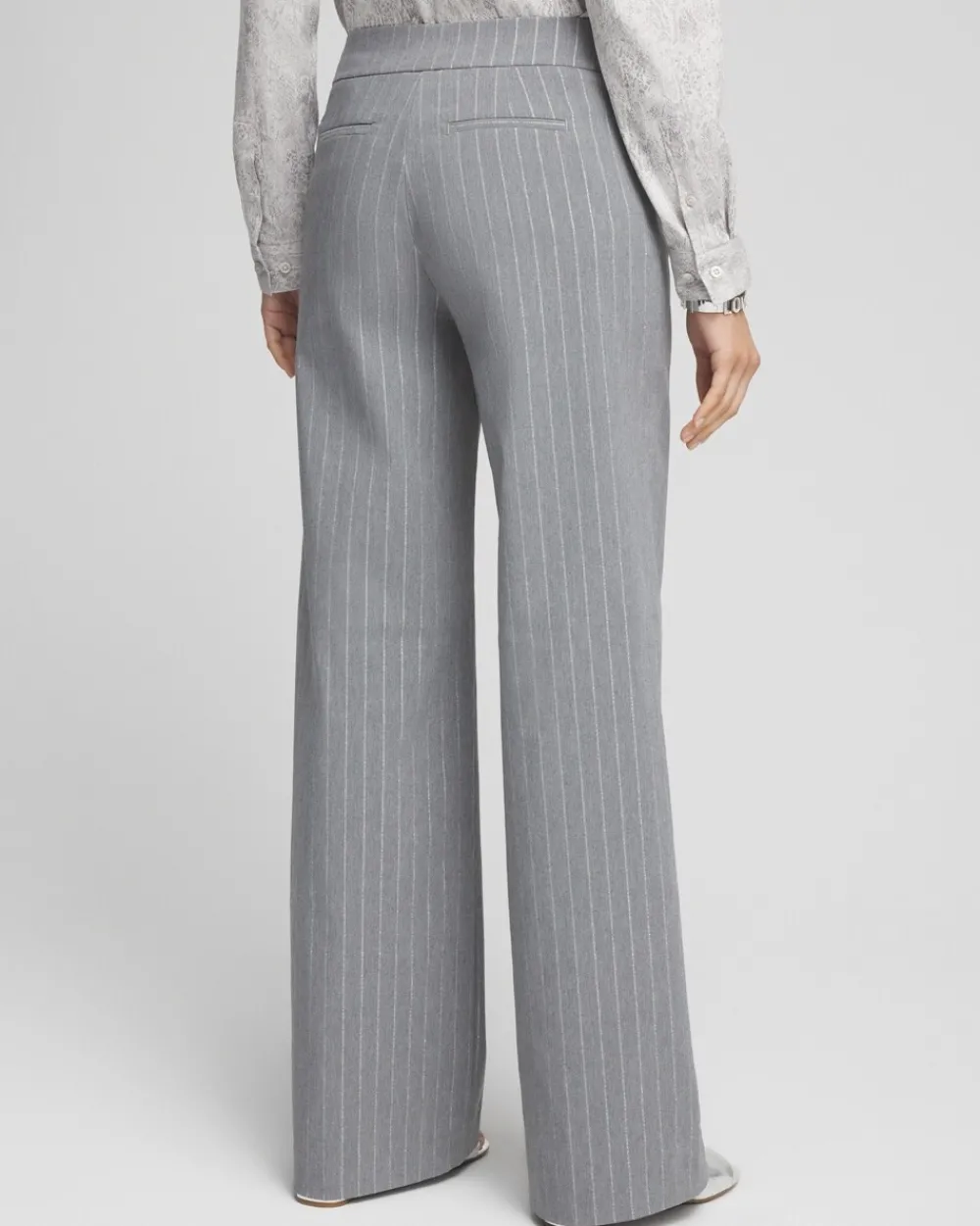 Cheap Brigitte Pinstripe Wide Leg Pants Pants