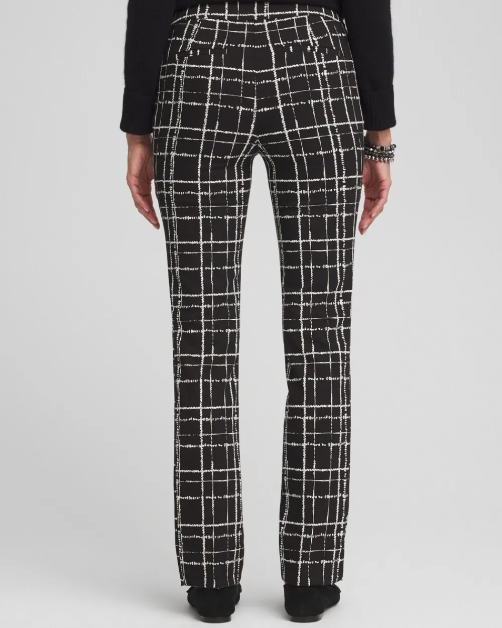 New Brigitte Plaid Slim Pants Pants