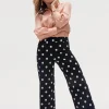 New Brigitte Polka Dot Wide Leg Pants Pants