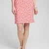 Outlet Brigitte Pull-On Reef Print Skort Pants