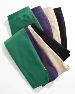 Online Brigitte Rivet Slit Ankle Pants Pants