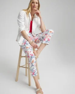 Sale Brigitte Sea Life Slim Cropped Pants Pants