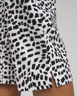 Flash Sale Brigitte Square Print Capris Pants