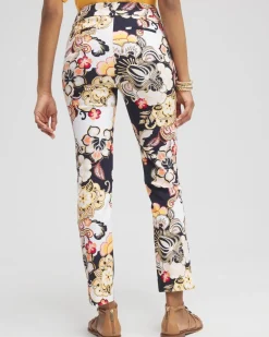 New Brigitte Warm Floral Ankle Pants Pants