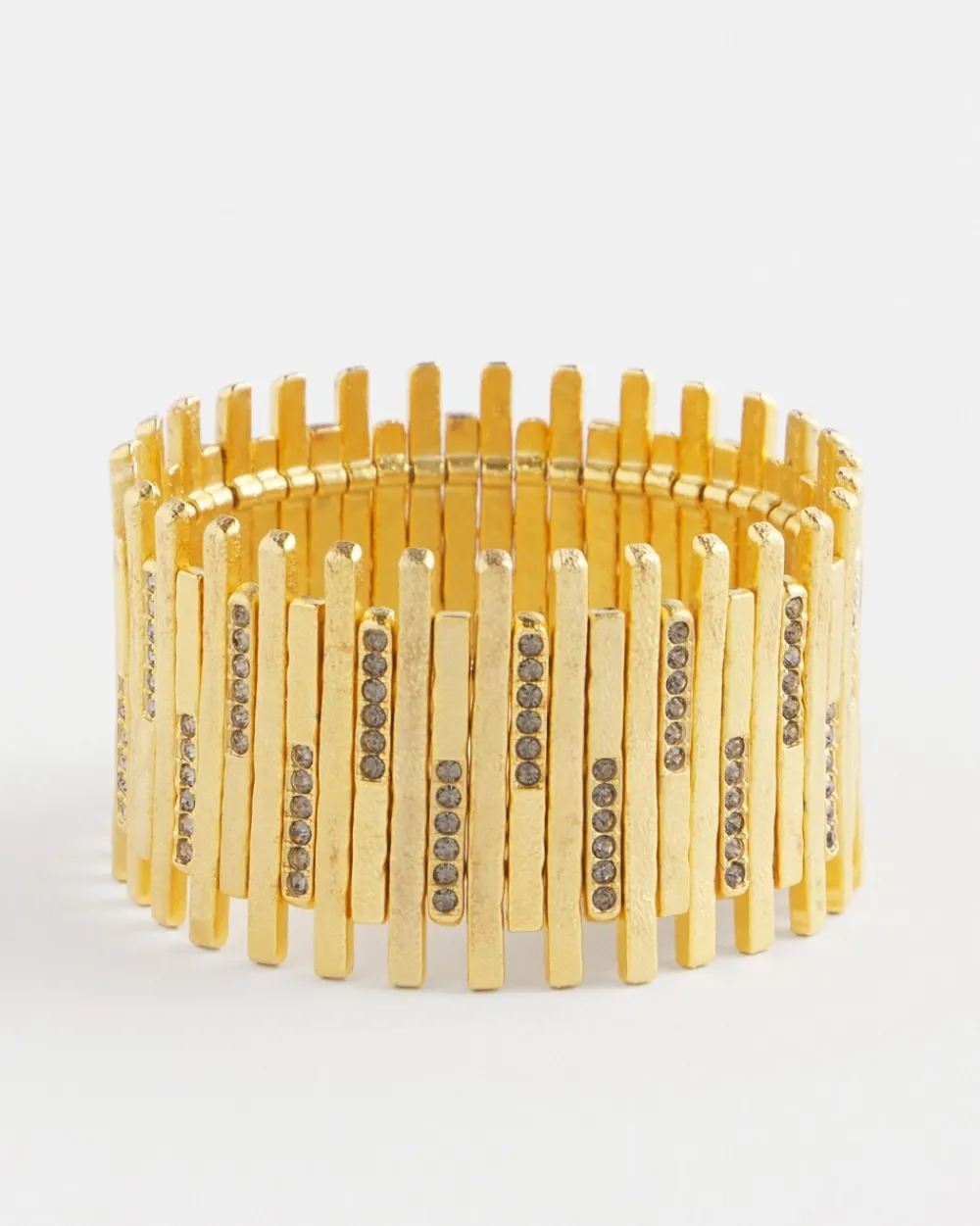 Discount Brushed Tone Stretch Bracelet Bracelets