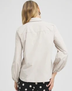 Shop Bungee Sleeve Shirt Tops