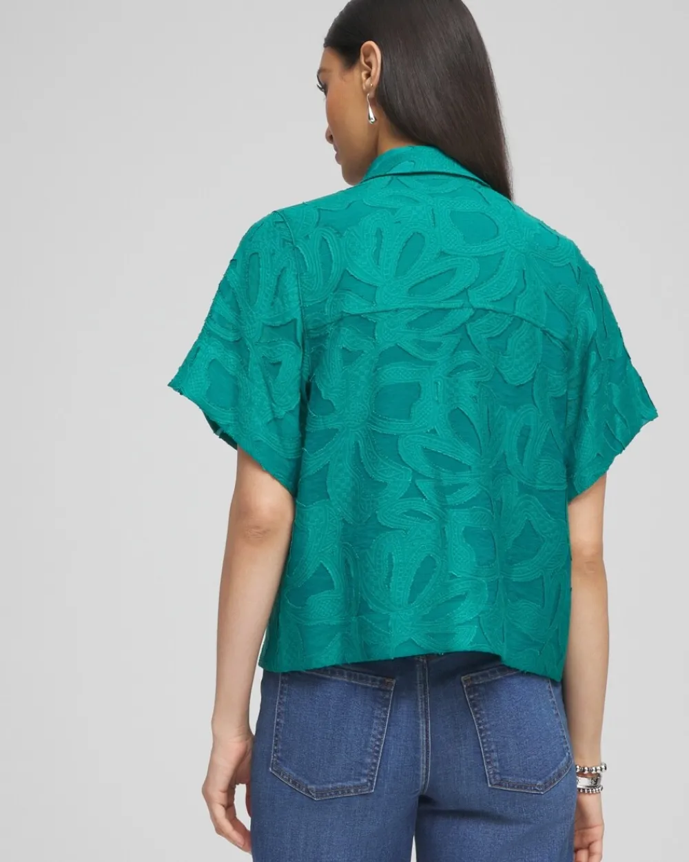 Sale Burnout Short Sleeve Shirt Tops