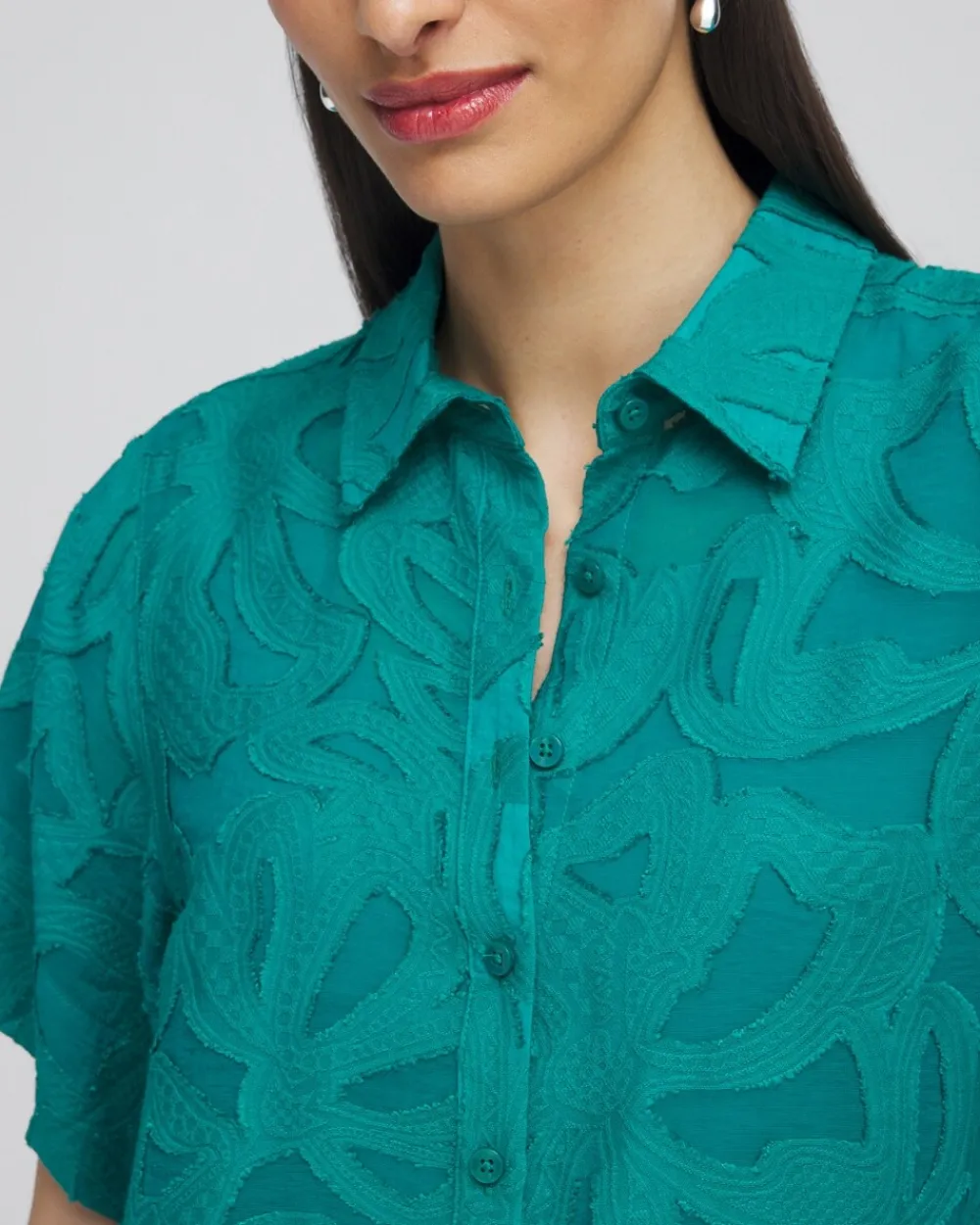 Sale Burnout Short Sleeve Shirt Tops