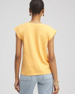 Shop Cap Sleeve Tee Tops