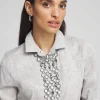 Cheap Cascading Silver Tone Statement Necklace Necklaces