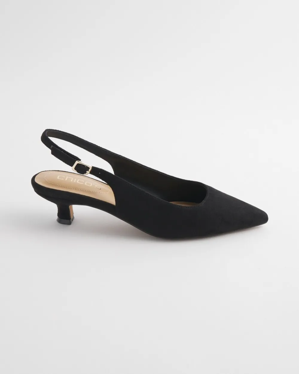 Sale Celeste Microsuede Slingback Heels Shoes
