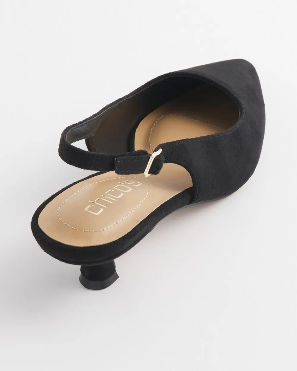 Sale Celeste Microsuede Slingback Heels Shoes