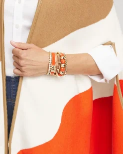 Online Click Orange Bangle Bracelet Bracelet Stacking