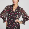 Fashion Chiffon Ruffle Collar Top Tops | Blouses & Shirts