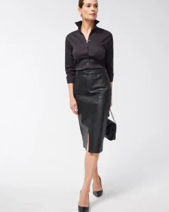 Cheap Coated Denim Skirt Dresses | Skirts