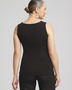 New Contour Cotton™ Square Neck Tank Tops