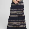 Sale Crochet Gauze Trim Skirt Skirts