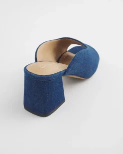 Flash Sale Denim Modern Heels Shoes