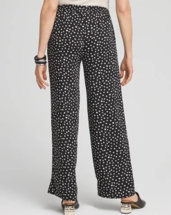 Best Sale Dot Soft Cropped Pants Pants