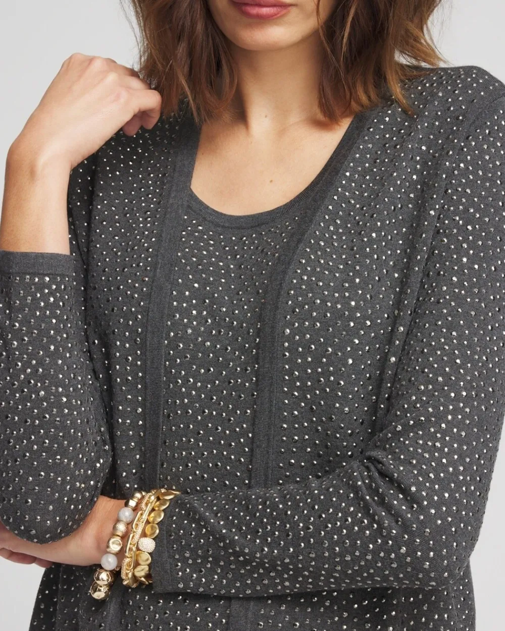Cheap Embellished Cardigan Sweaters | Matching Sets
