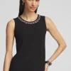 Discount Embellished Ponte Tank Tops | Tees