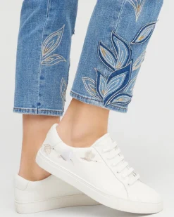 Cheap Embroidered Sneakers Shoes
