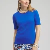 Flash Sale Everyday Elbow Sleeve Tee Tops