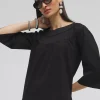 Store Eyelet Trim Top Tops