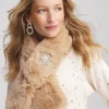Discount Faux Fur Pull-through Scarf Cold Weather Accessories | Scarves