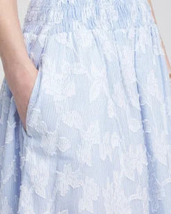 Flash Sale Floral Jacquard Maxi Skirt Skirts