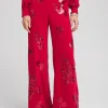 Fashion Floral Sequin Wide Leg Pants Pants | Matching Sets