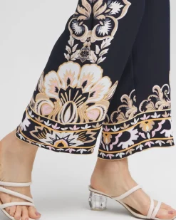 Best Sale Floral Wide Leg Soft Pants Pants